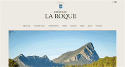 Desktop Screenshot of chateau-laroque.fr