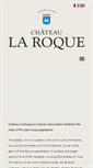 Mobile Screenshot of chateau-laroque.fr